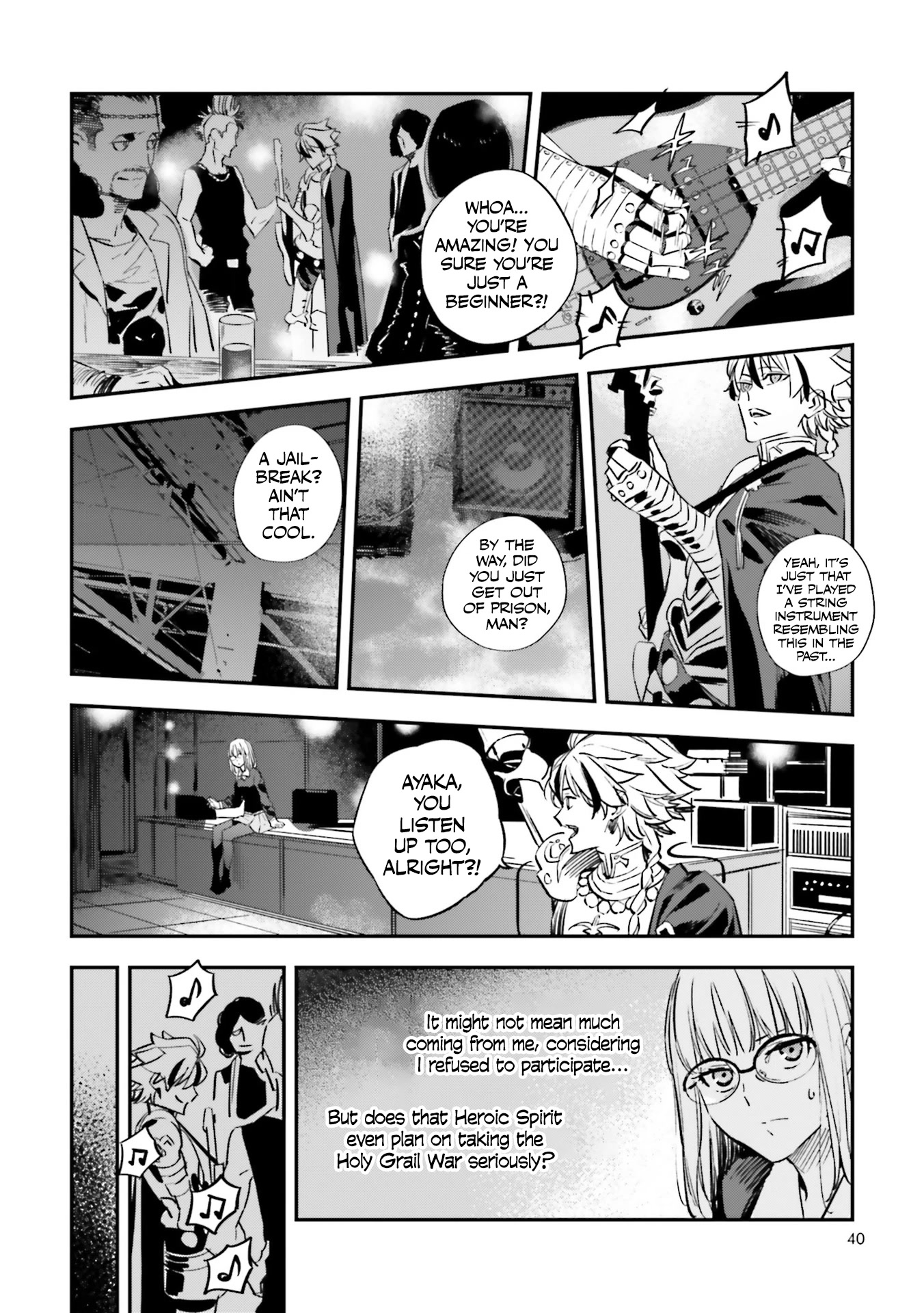 Fate/Strange Fake Chapter 17.2 page 11 - Chapter 17.2: End of Escape (Part 2)