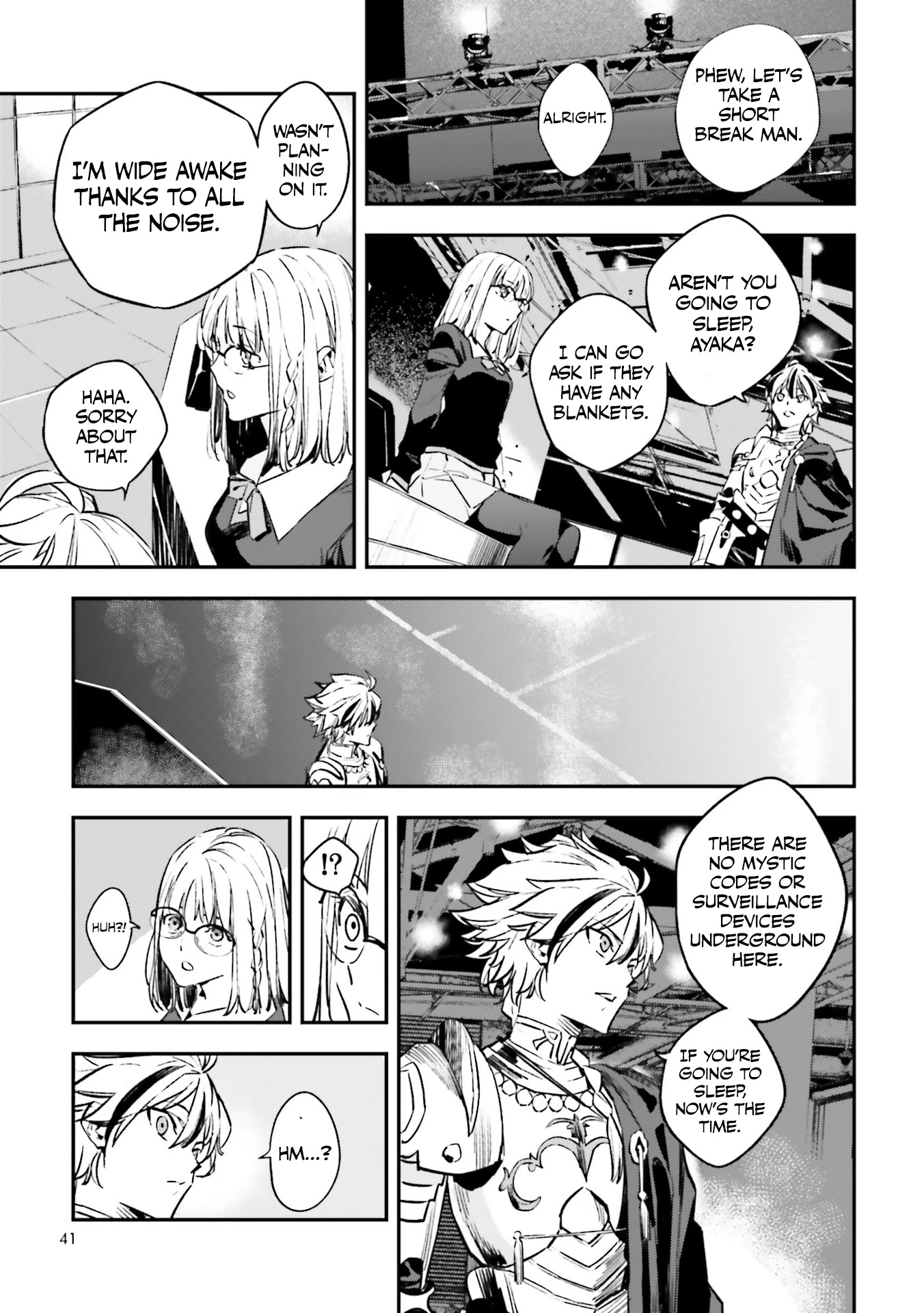 Fate/Strange Fake Chapter 17.2 page 12 - Chapter 17.2: End of Escape (Part 2)