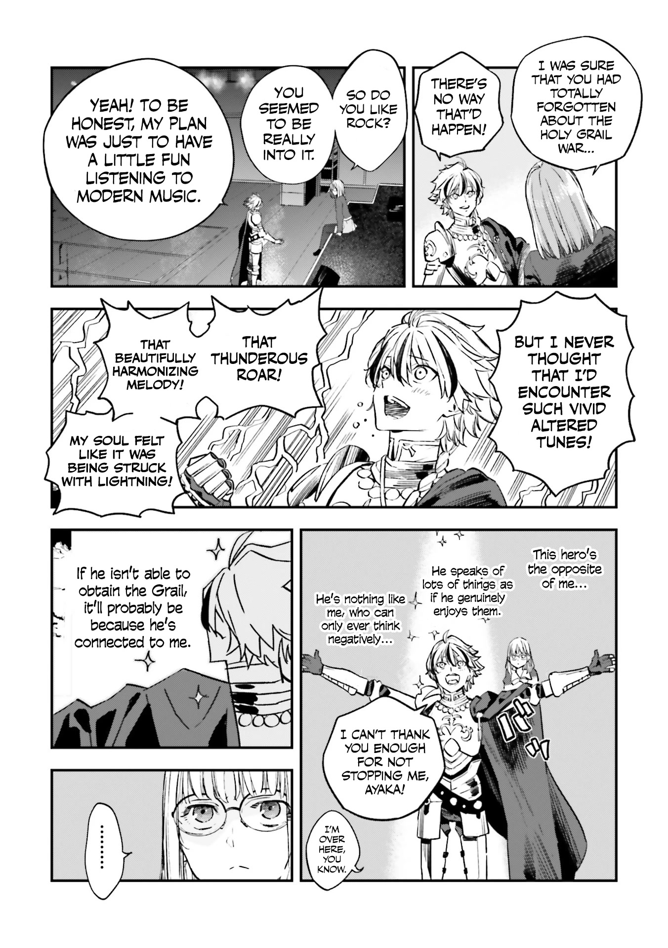 Fate/Strange Fake Chapter 17.2 page 13 - Chapter 17.2: End of Escape (Part 2)
