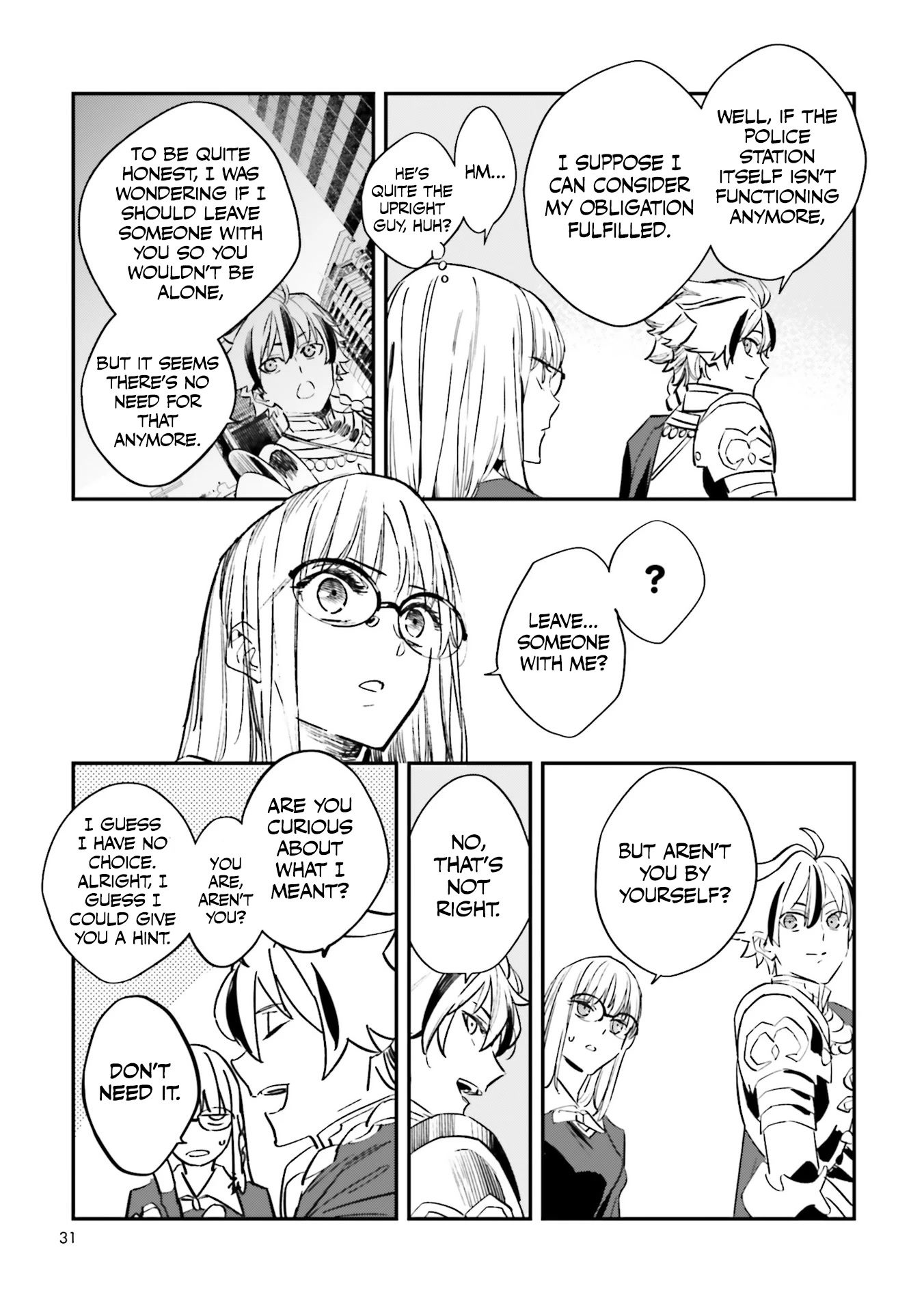 Fate/Strange Fake Chapter 17.2 page 2 - Chapter 17.2: End of Escape (Part 2)