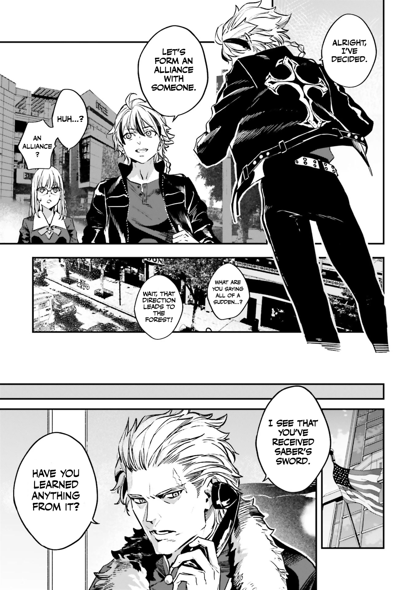 Fate/Strange Fake Chapter 17.2 page 23 - Chapter 17.2: End of Escape (Part 2)