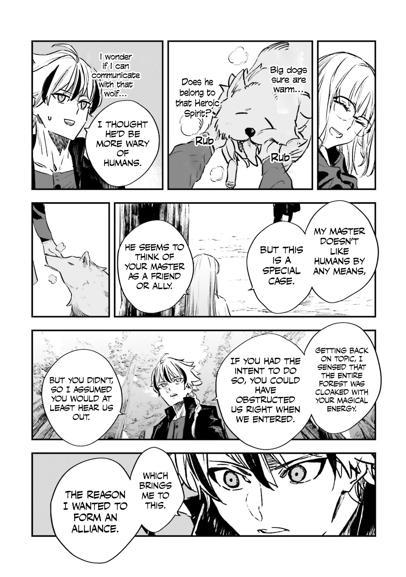 Fate/Strange Fake Chapter 17.2 page 32 - Chapter 17.2: End of Escape (Part 2)
