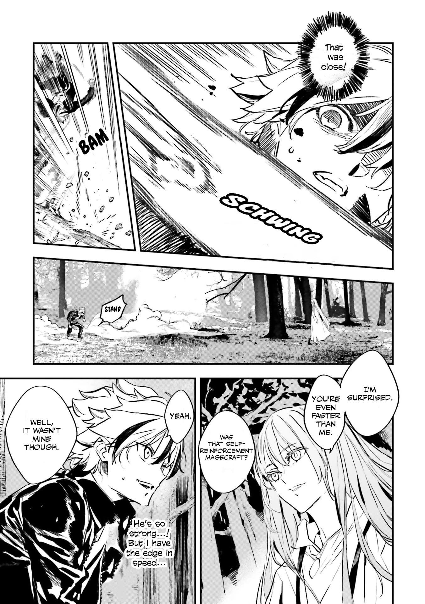 Fate/Strange Fake Chapter 17.3 page 10 - Chapter 17.3: End of Escape (Part 3)
