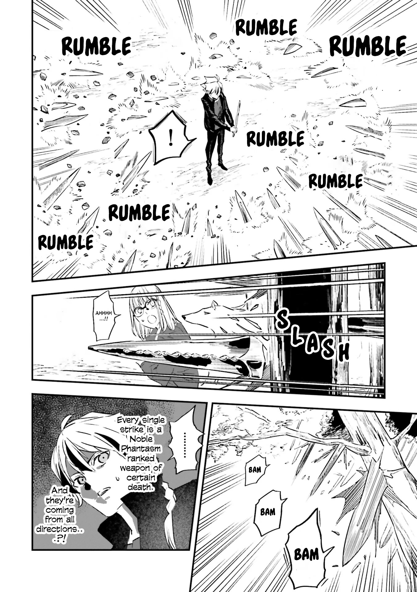 Fate/Strange Fake Chapter 17.3 page 22 - Chapter 17.3: End of Escape (Part 3)