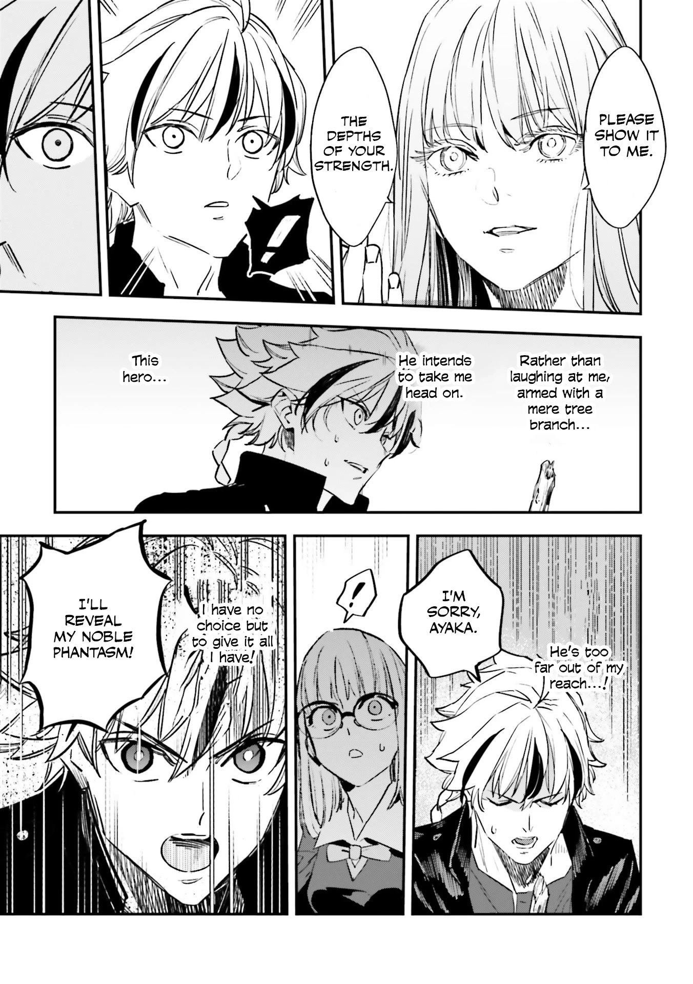 Fate/Strange Fake Chapter 17.3 page 23 - Chapter 17.3: End of Escape (Part 3)