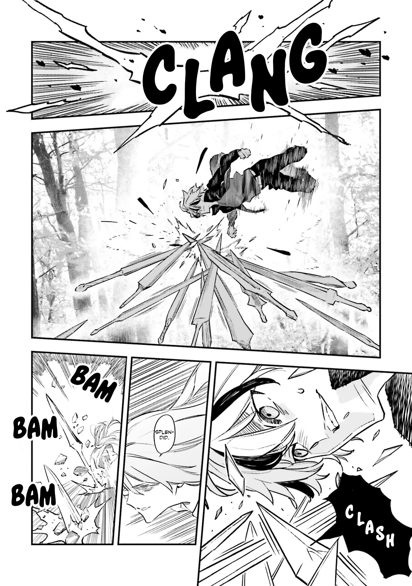 Fate/Strange Fake Chapter 17.3 page 3 - Chapter 17.3: End of Escape (Part 3)