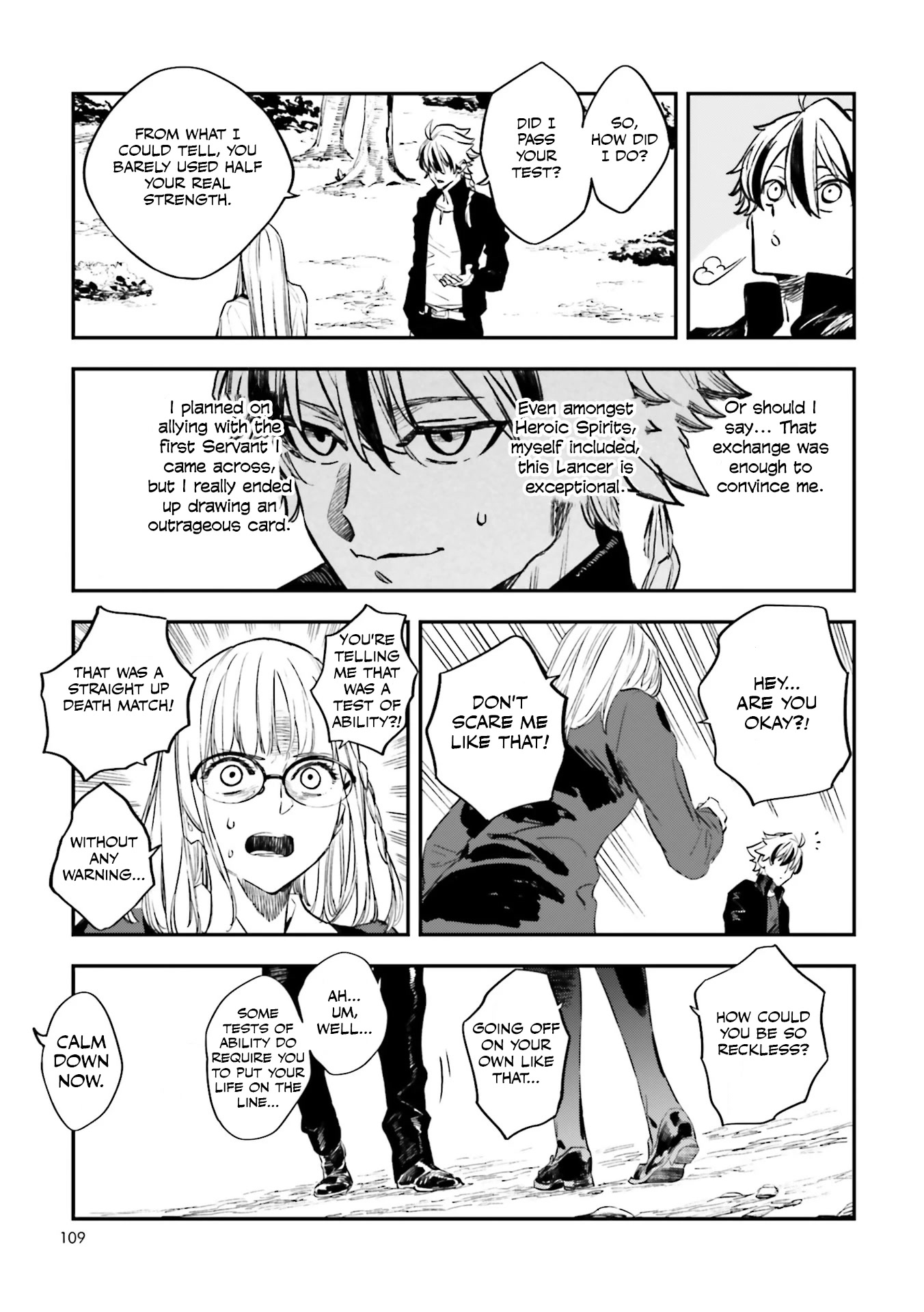 Fate/Strange Fake Chapter 17.3 page 36 - Chapter 17.3: End of Escape (Part 3)