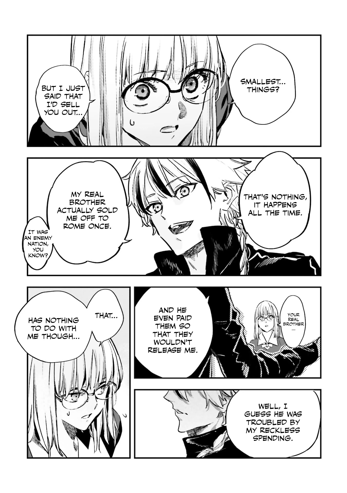 Fate/Strange Fake Chapter 17.3 page 42 - Chapter 17.3: End of Escape (Part 3)
