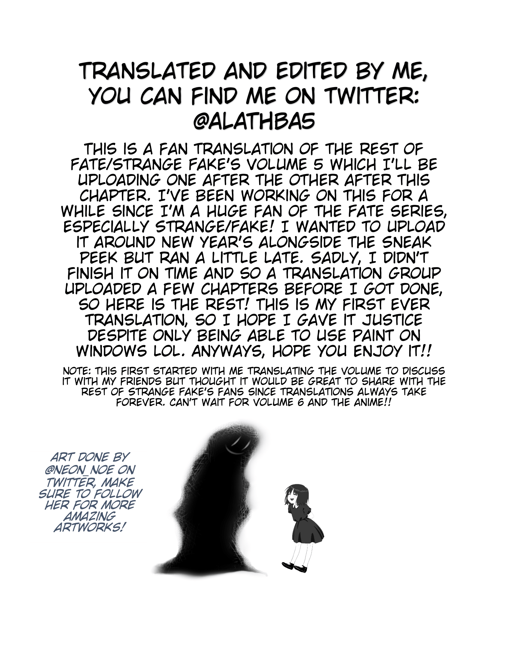 Fate/Strange Fake Chapter 18 page 1 - Chapter 18: The First Trial
