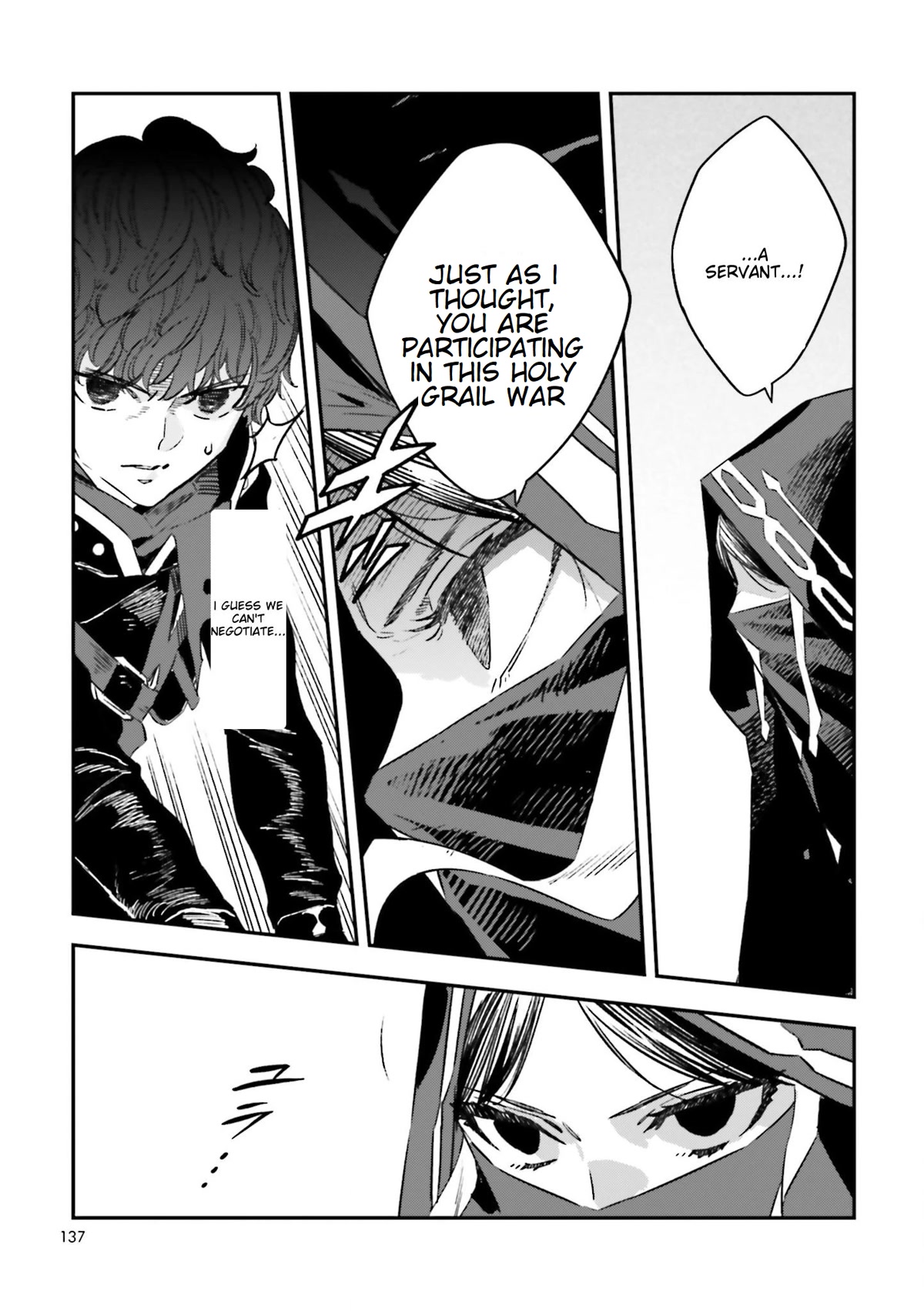 Fate/Strange Fake Chapter 18 page 15 - Chapter 18: The First Trial