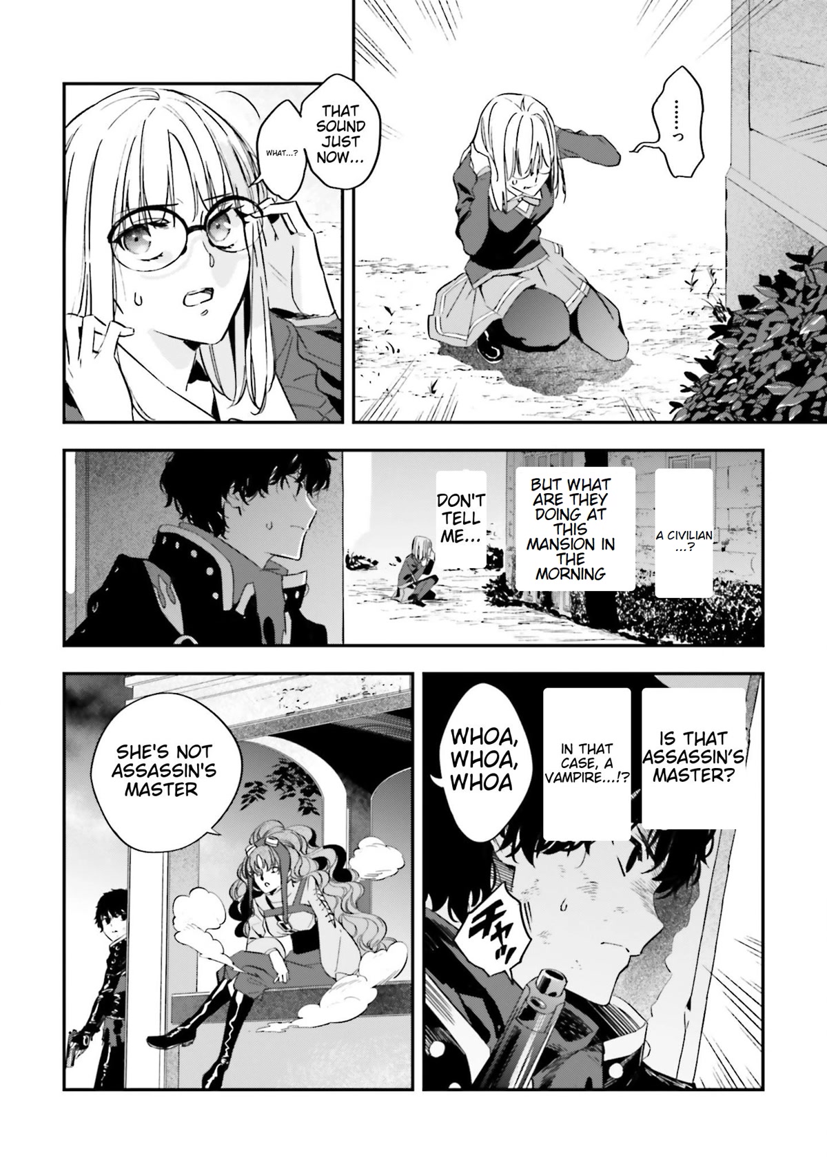 Fate/Strange Fake Chapter 18 page 36 - Chapter 18: The First Trial