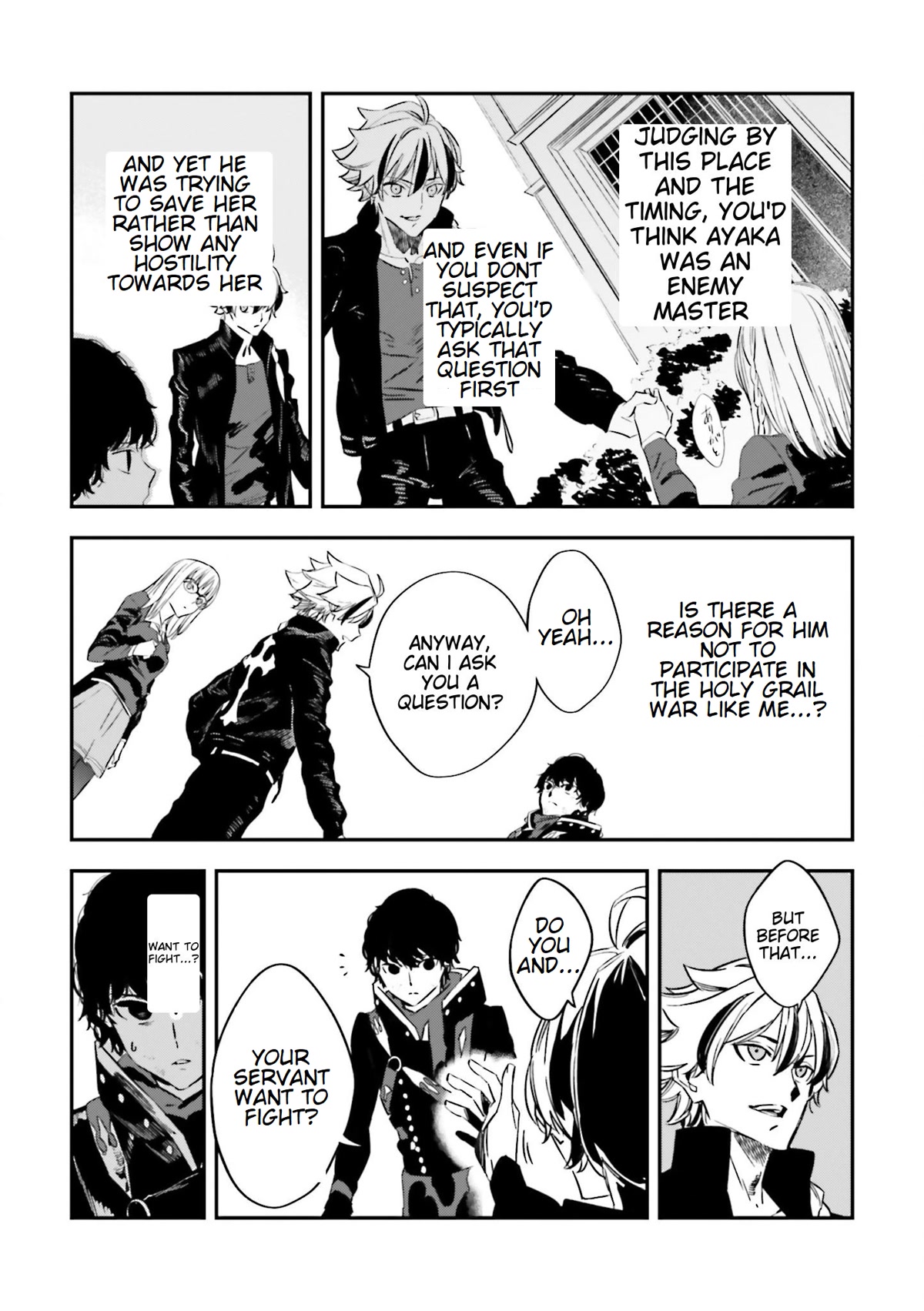 Fate/Strange Fake Chapter 18 page 44 - Chapter 18: The First Trial