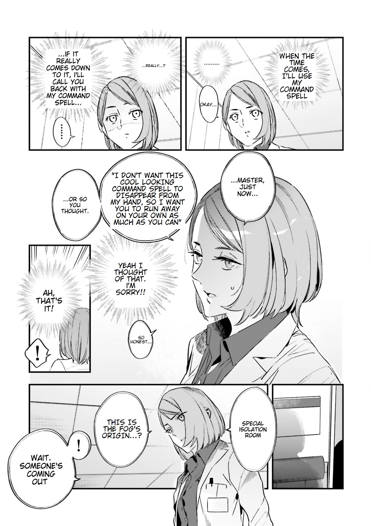 Fate/Strange Fake Chapter 19 page 9 - Chapter 19: The Scent of Death