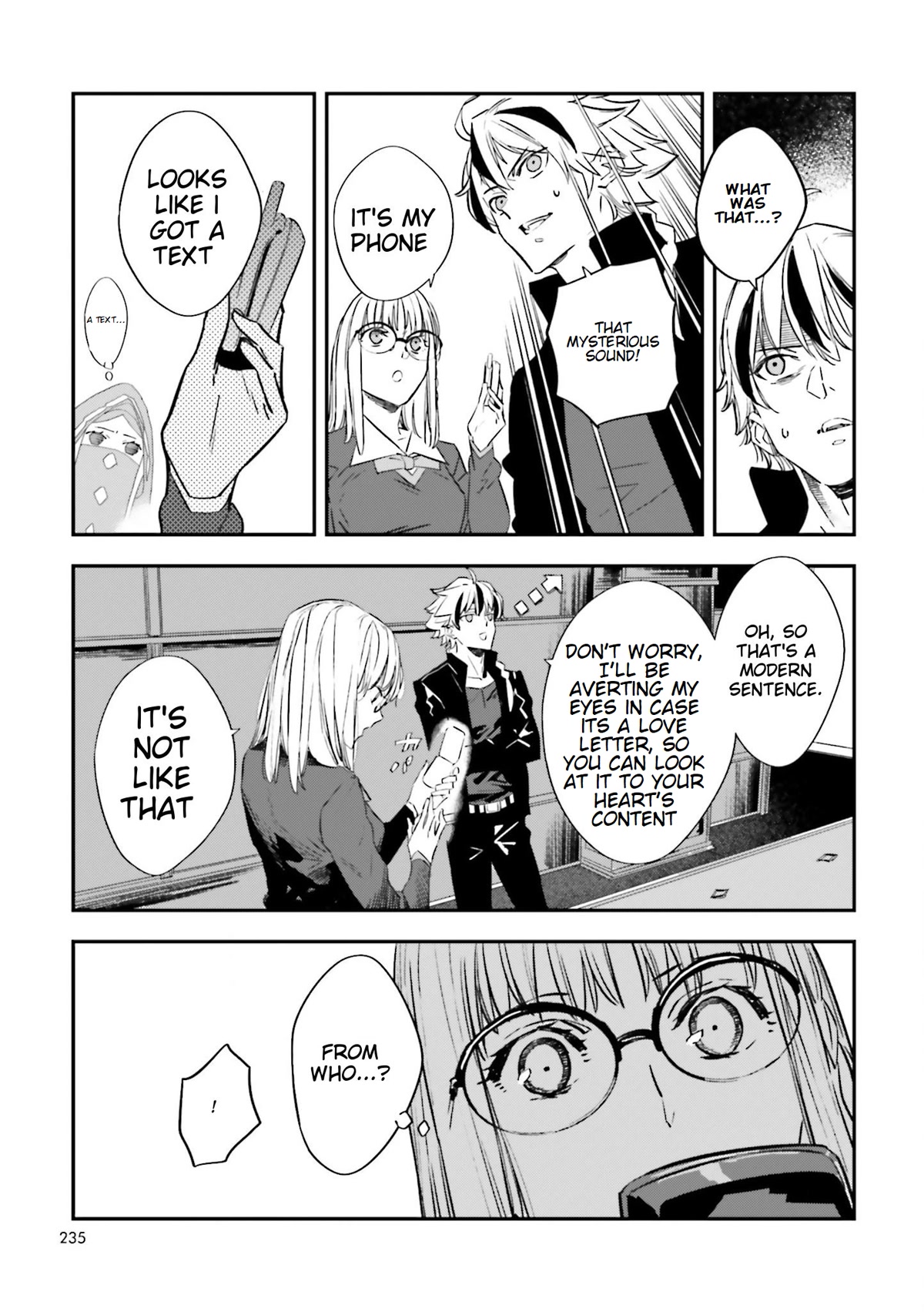 Fate/Strange Fake Chapter 21 page 13 - Chapter 21: The Star Performers Gathered