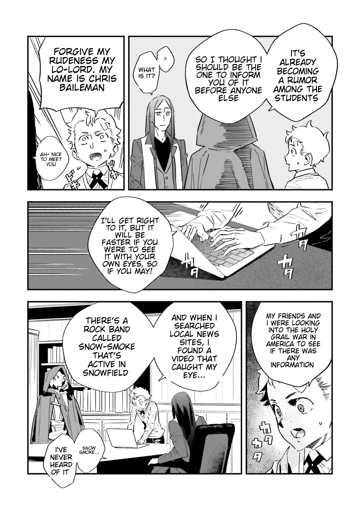 Fate/Strange Fake Chapter 21 page 6 - Chapter 21: The Star Performers Gathered