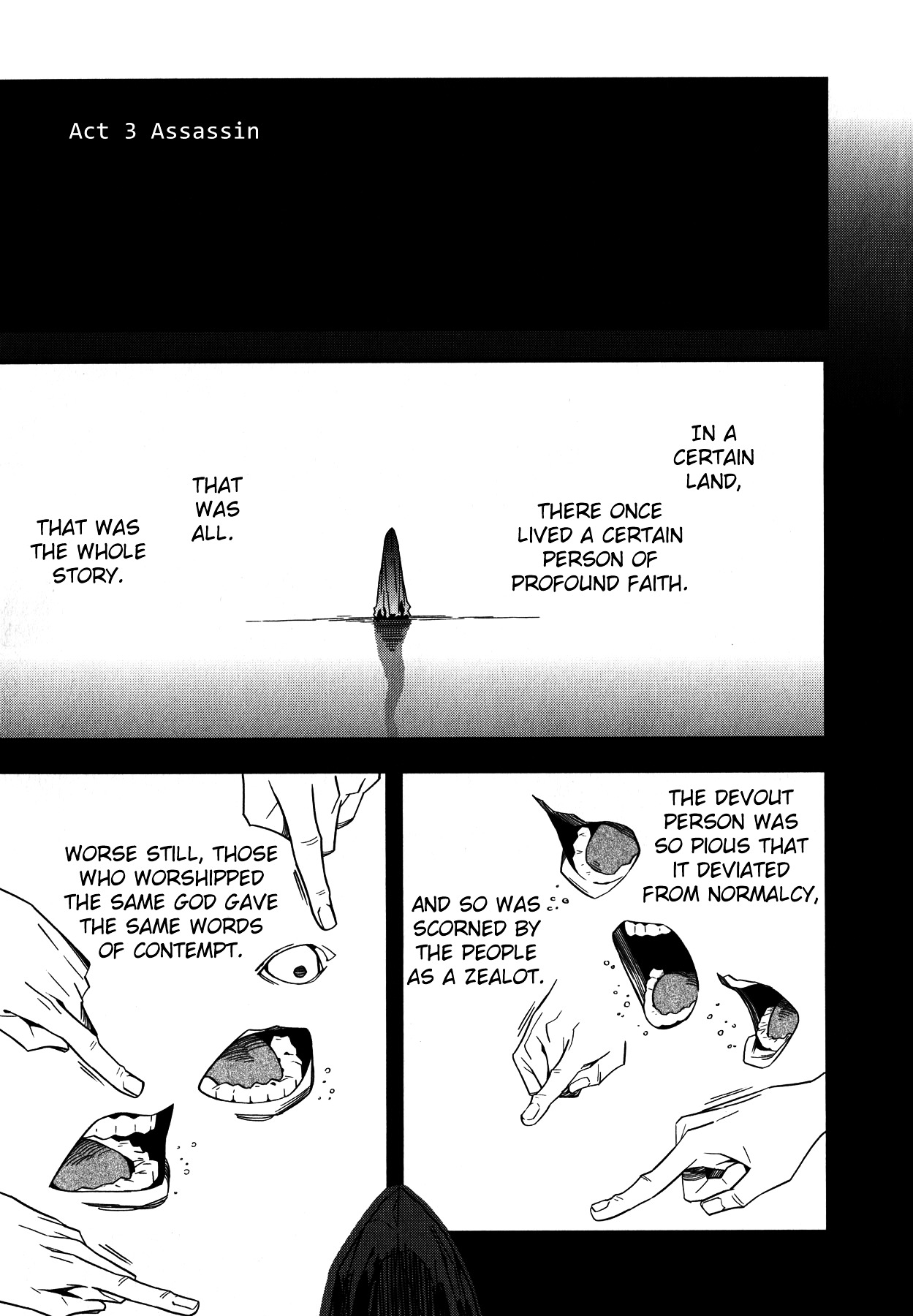 Fate/Strange Fake Chapter 3 page 1 - Chapter 3 : Assassin