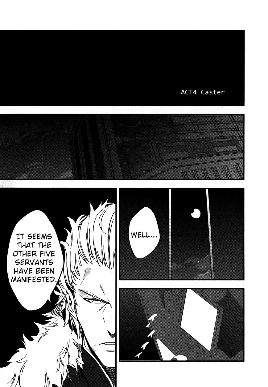 Fate/Strange Fake Chapter 4 page 1 - Chapter 4 : Caster