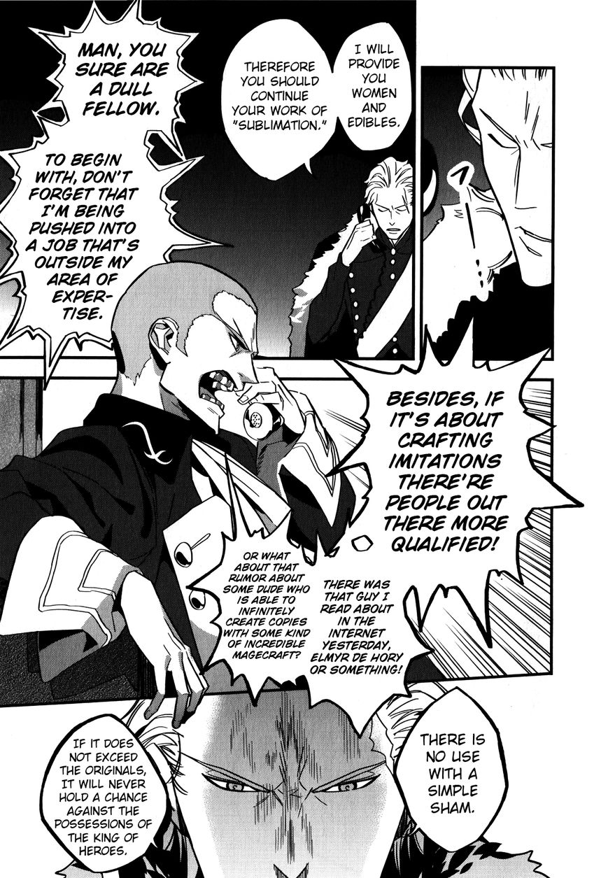 Fate/Strange Fake Chapter 4 page 11 - Chapter 4 : Caster