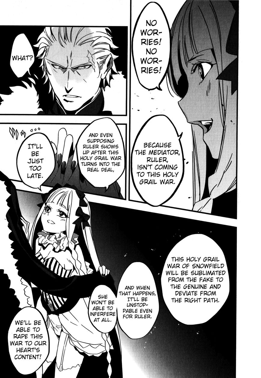 Fate/Strange Fake Chapter 4 page 25 - Chapter 4 : Caster