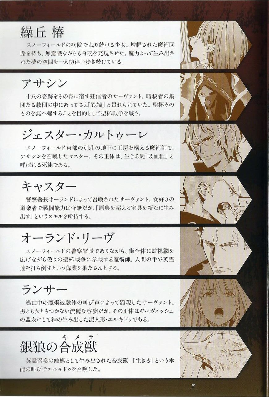 Fate/Strange Fake Chapter 7 page 4 - Chapter 7 : I.