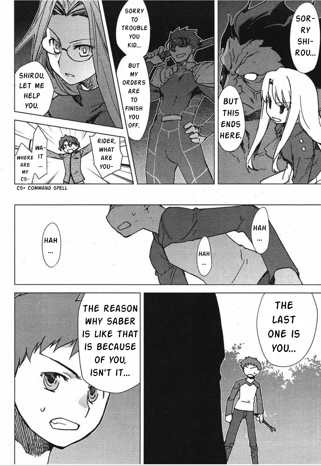 Fate/tiger colosseum UPPER Chapter 1 page 8 - Chapter 1: 3 Sabers?!