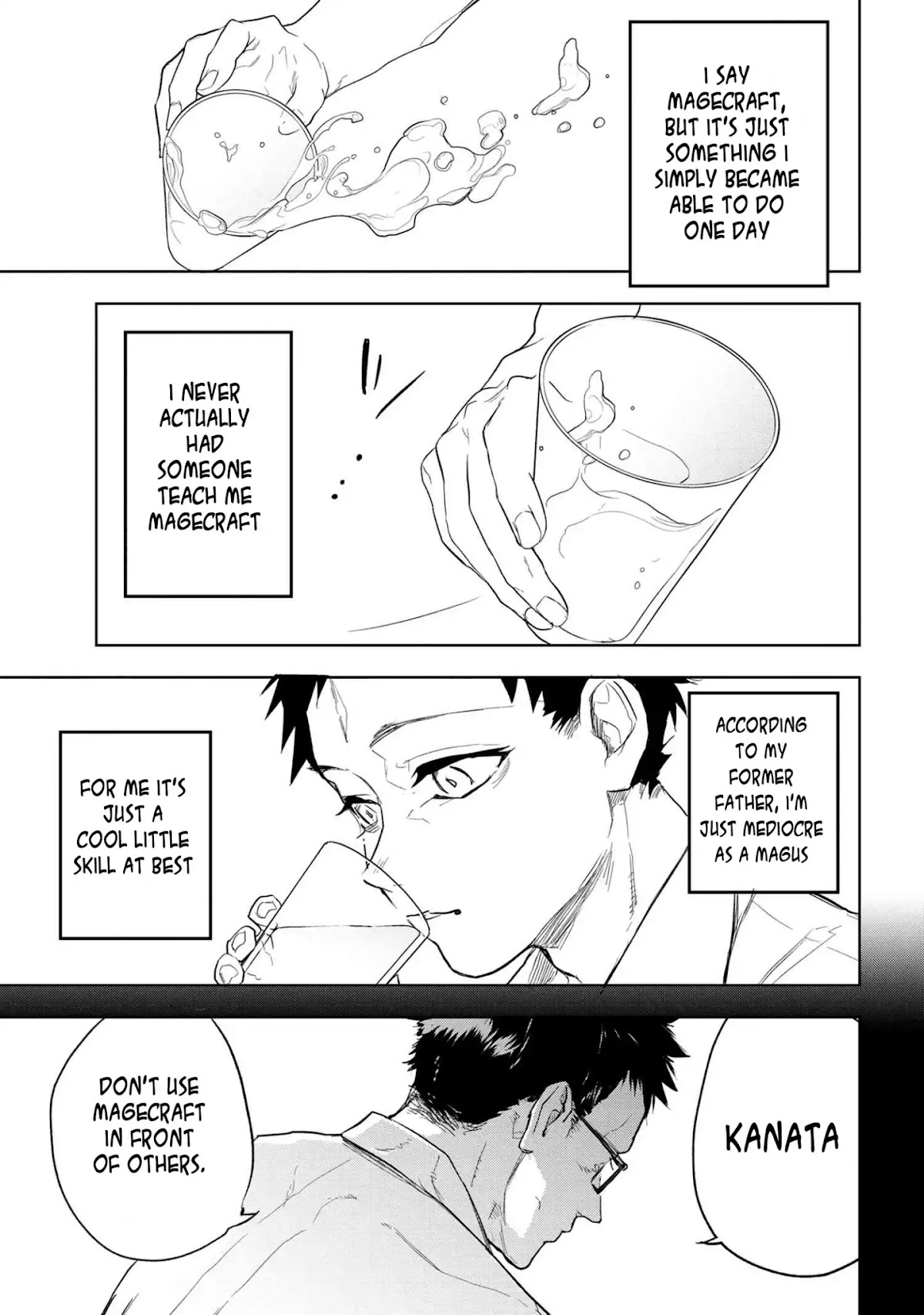 Fate/Type Redline Chapter 1 page 12 - Chapter 1