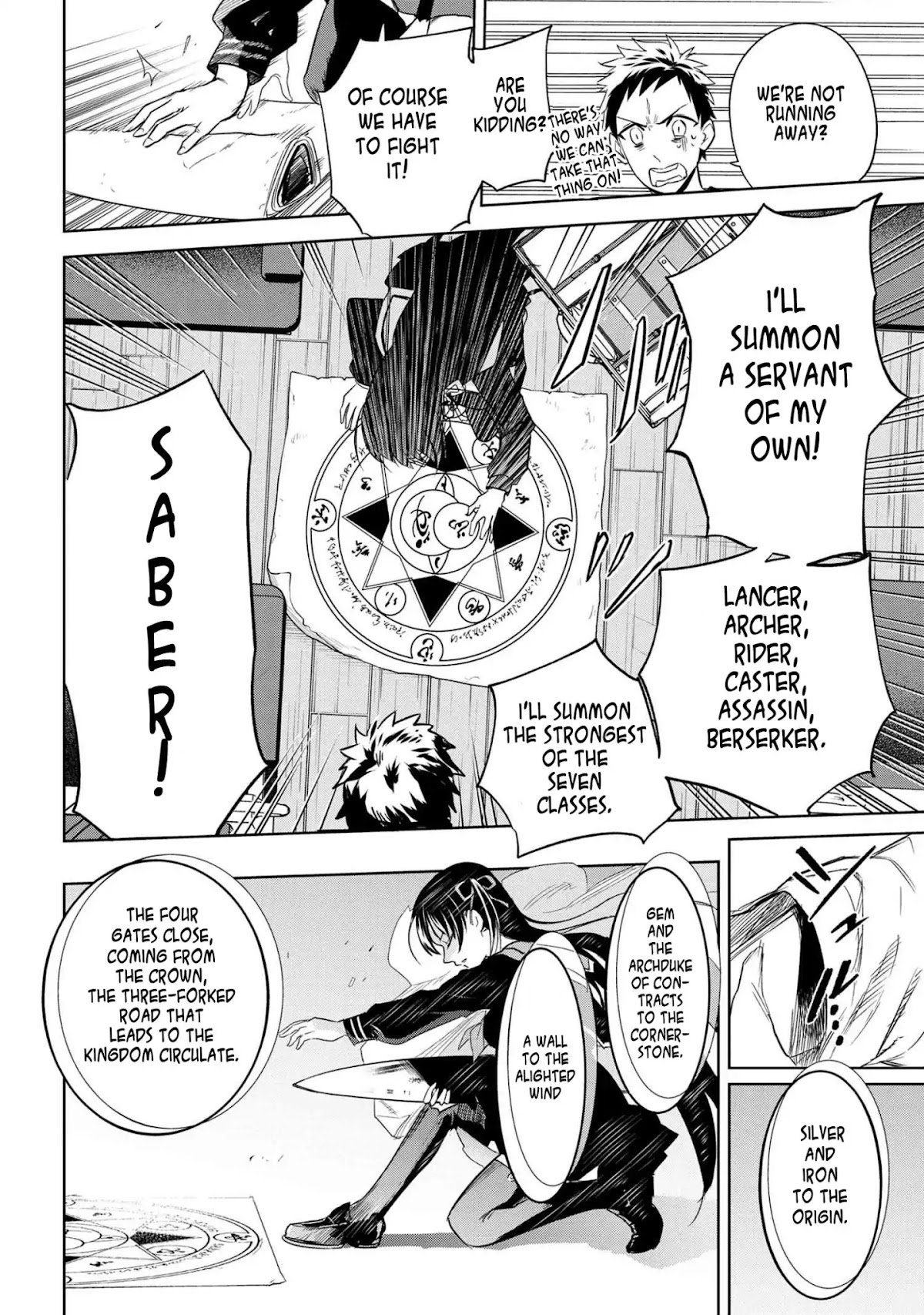 Fate/Type Redline Chapter 1 page 42 - Chapter 1