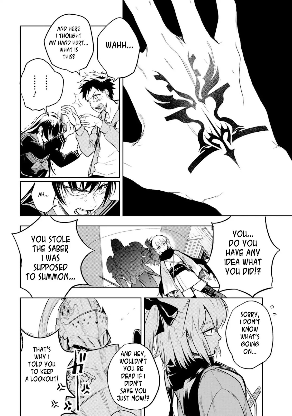 Fate/Type Redline Chapter 1 page 52 - Chapter 1