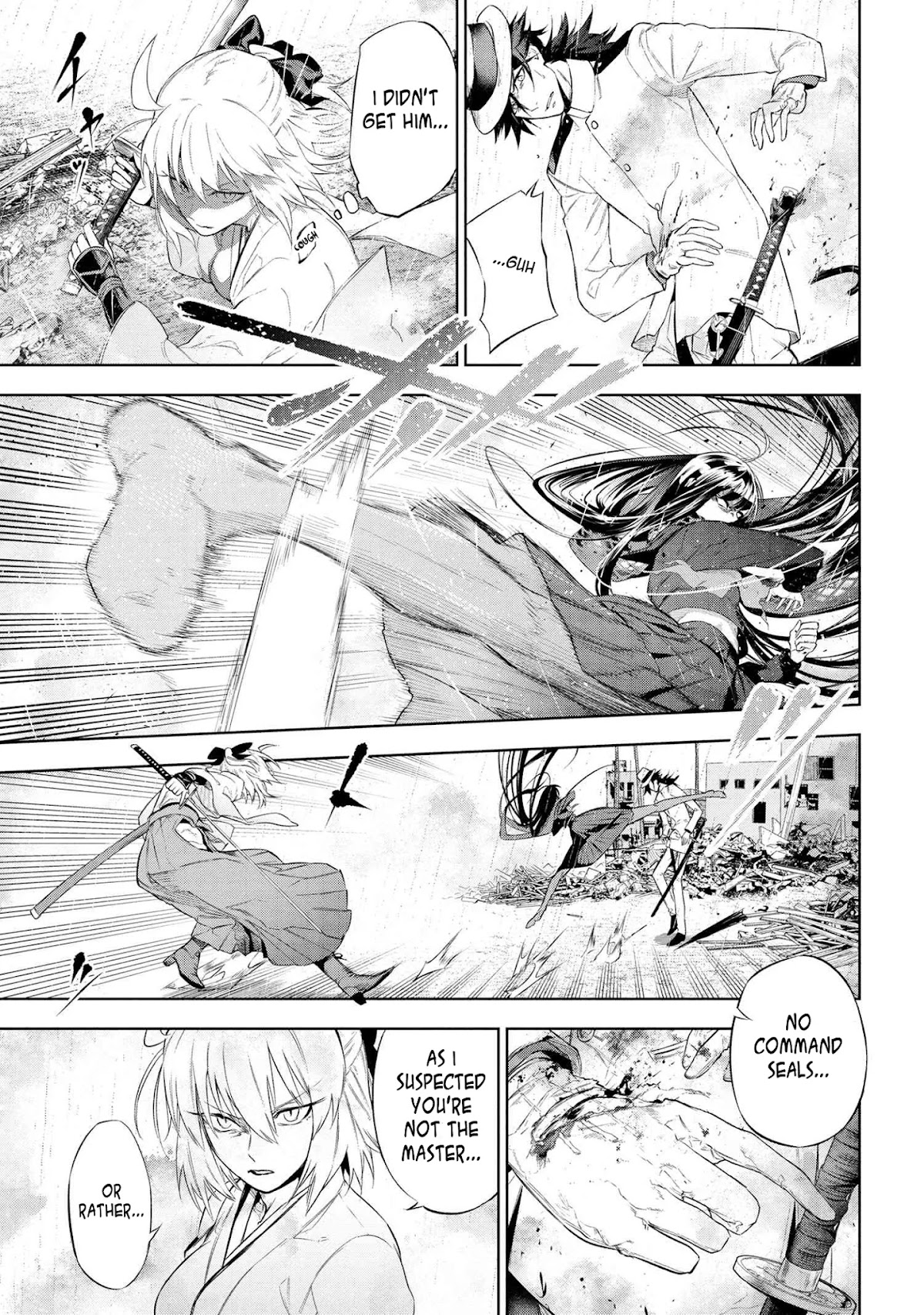Fate/Type Redline Chapter 11.1 page 21 - Chapter 11.1 - 11.3