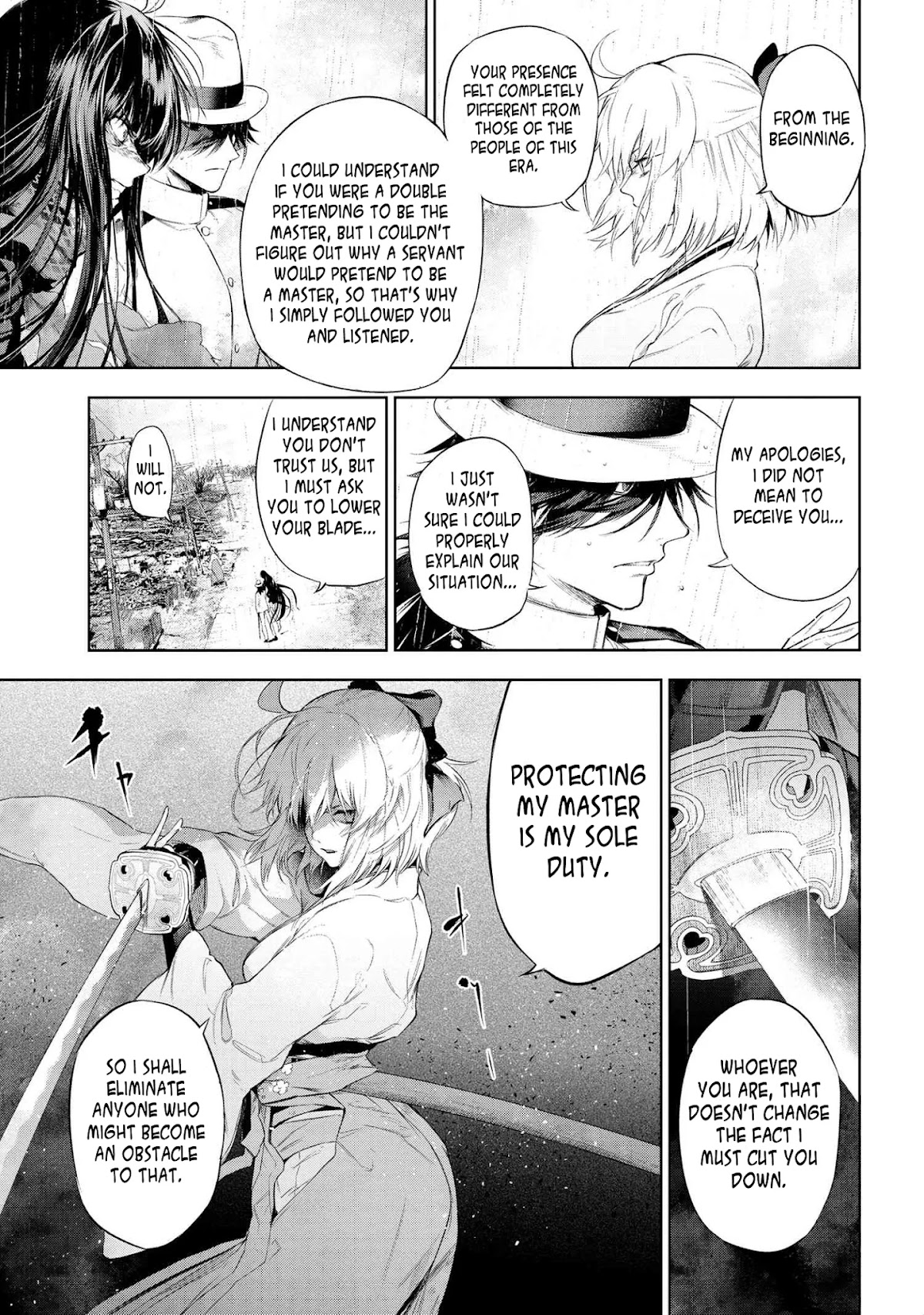 Fate/Type Redline Chapter 11.1 page 23 - Chapter 11.1 - 11.3
