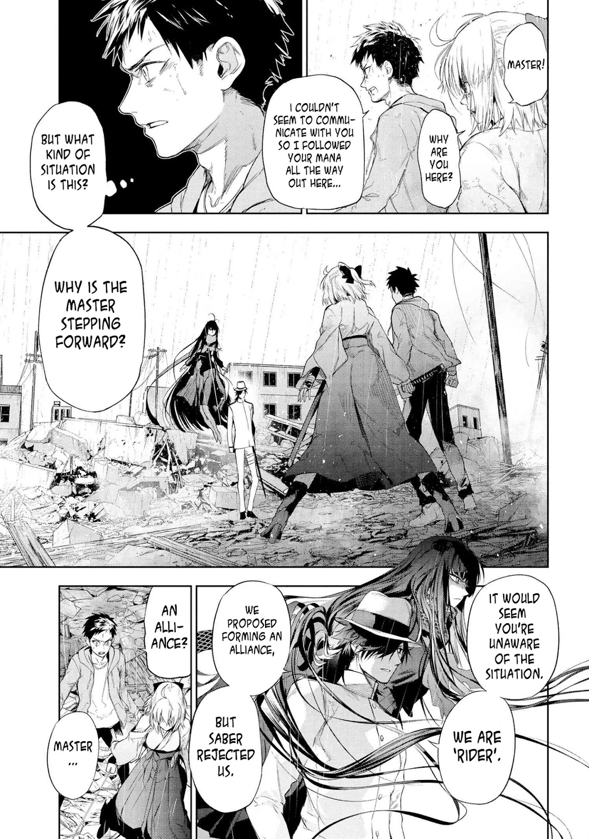 Fate/Type Redline Chapter 12.1 page 1 - Chapter 12.1 - 12.2