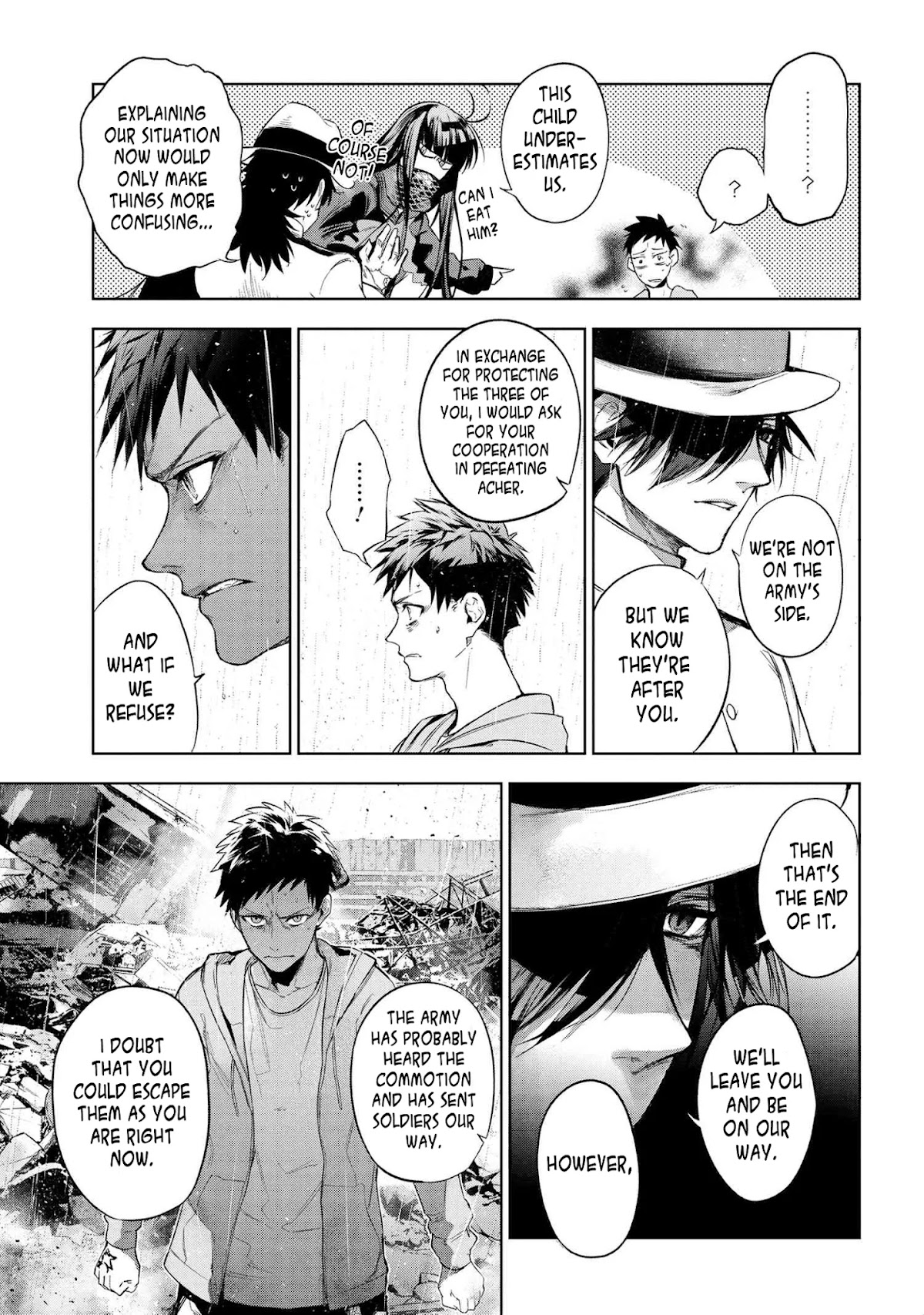 Fate/Type Redline Chapter 12.1 page 3 - Chapter 12.1 - 12.2
