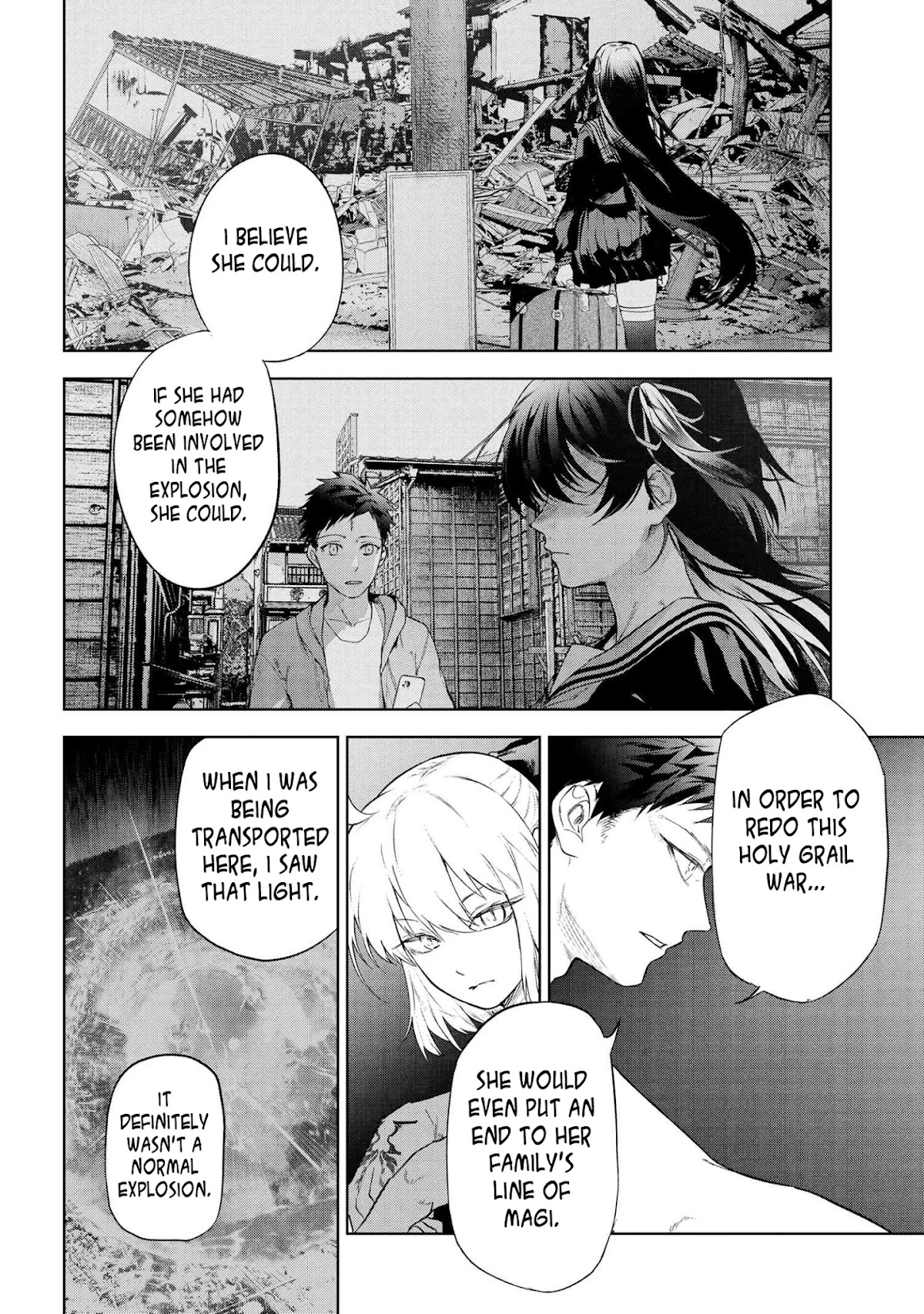 Fate/Type Redline Chapter 13.1 page 9 - Chapter 13.1 - 13.2
