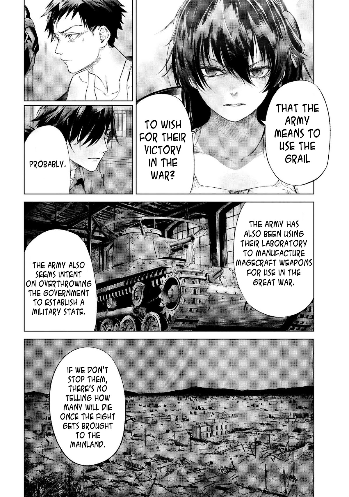Fate/Type Redline Chapter 14.1 page 16 - Chapter 14.1 - 14.3