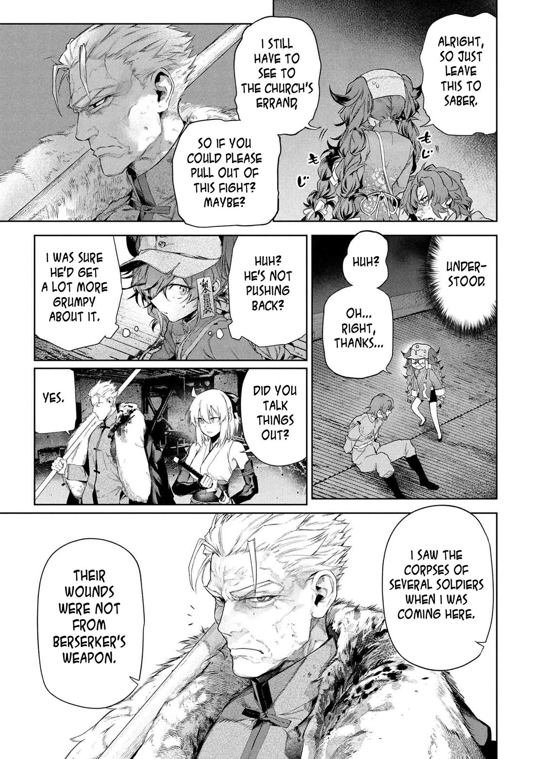 Fate/Type Redline Chapter 23 page 3 - Chapter 23