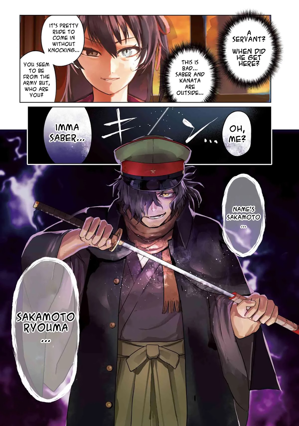 Fate/Type Redline Chapter 4.1 page 1 - Chapter 4.1 - 4.2