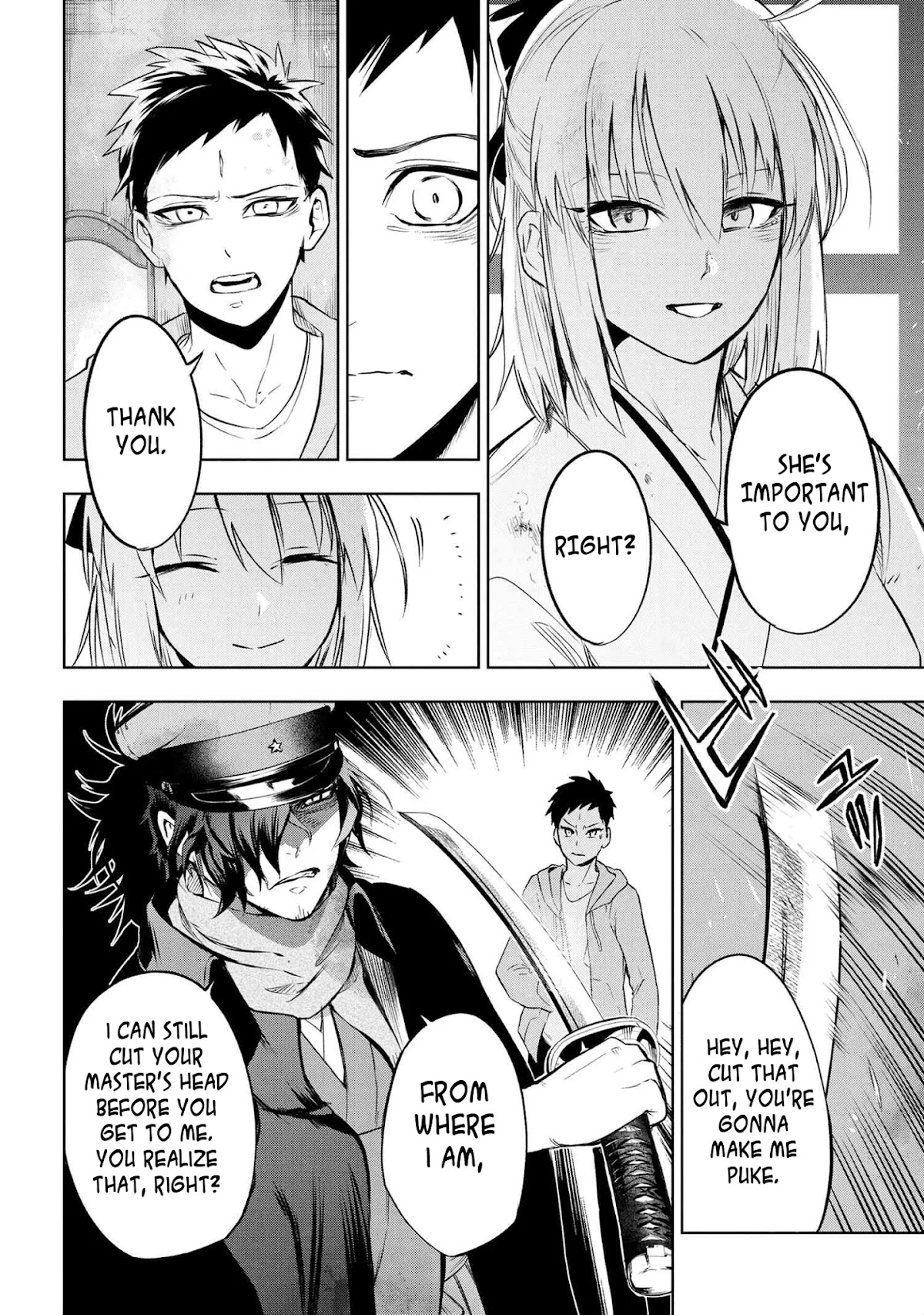 Fate/Type Redline Chapter 7.1 page 3 - Chapter 7.1 - 7.2