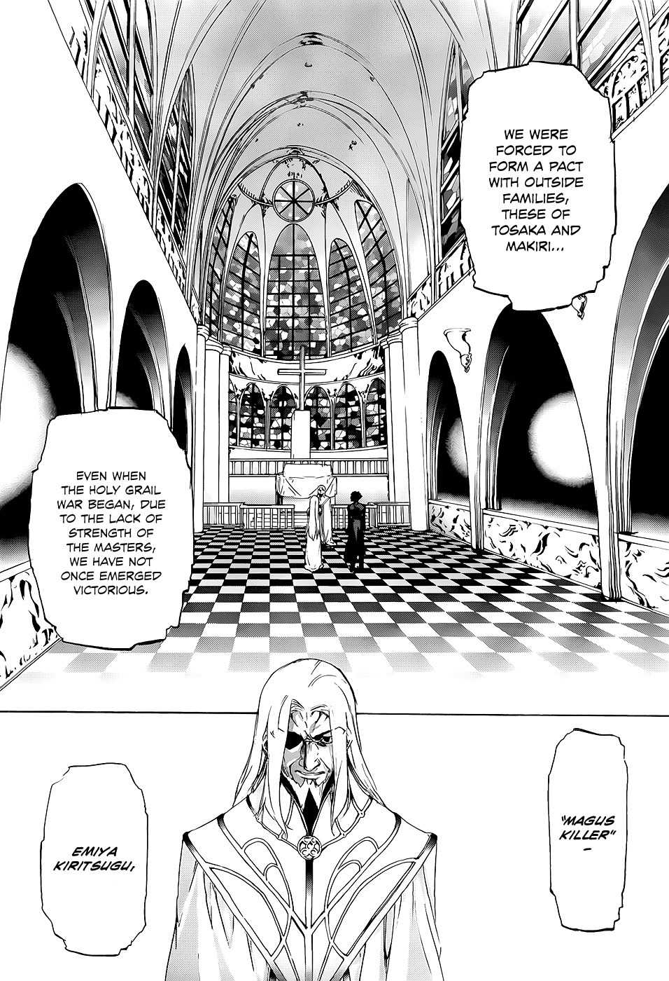 Fate/Zero Chapter 1 page 10 - Chapter 1