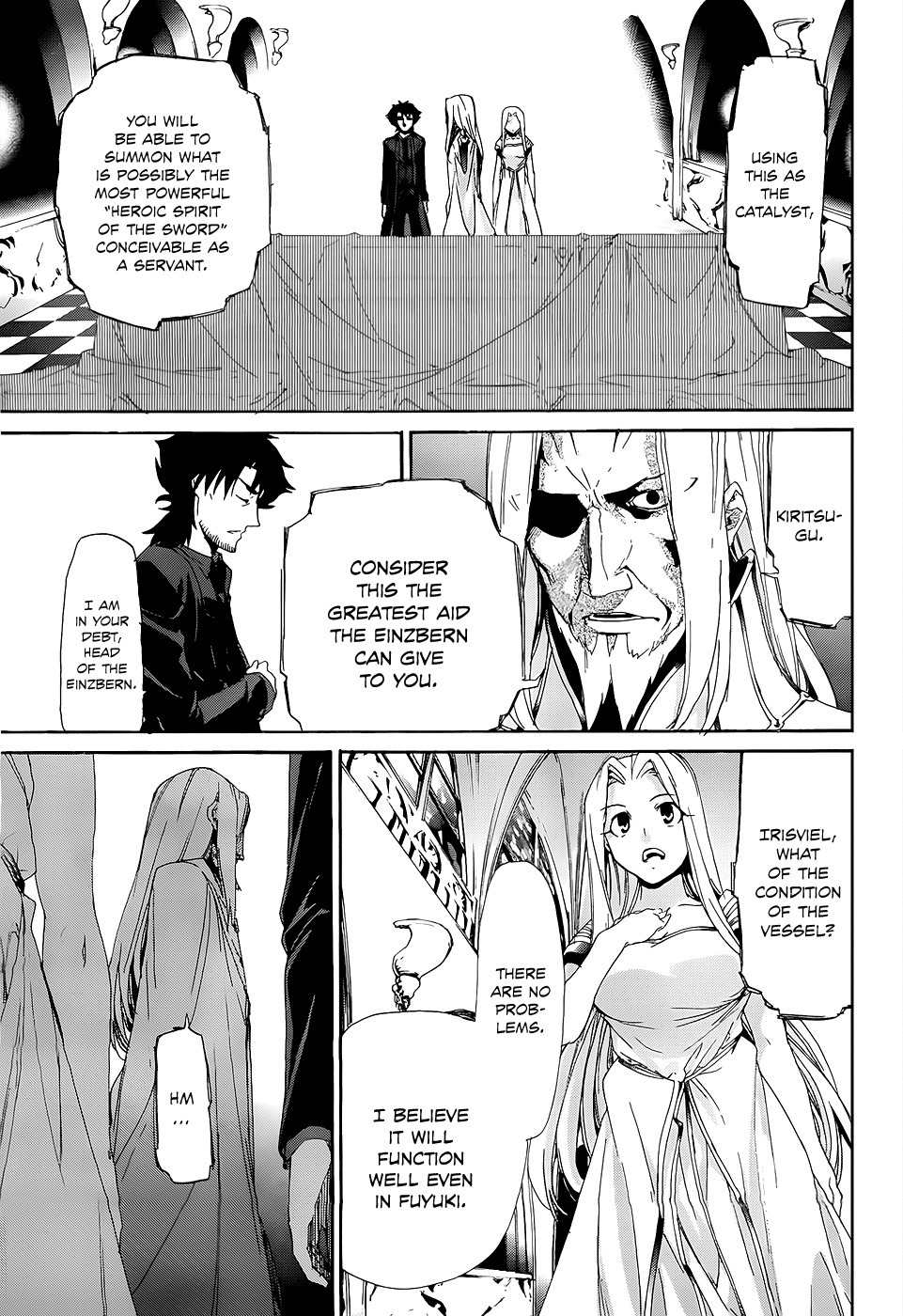 Fate/Zero Chapter 1 page 12 - Chapter 1
