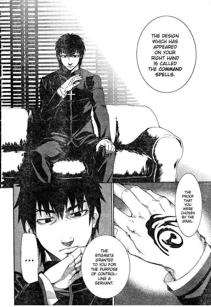 Fate/Zero Chapter 2 page 4 - Chapter 2