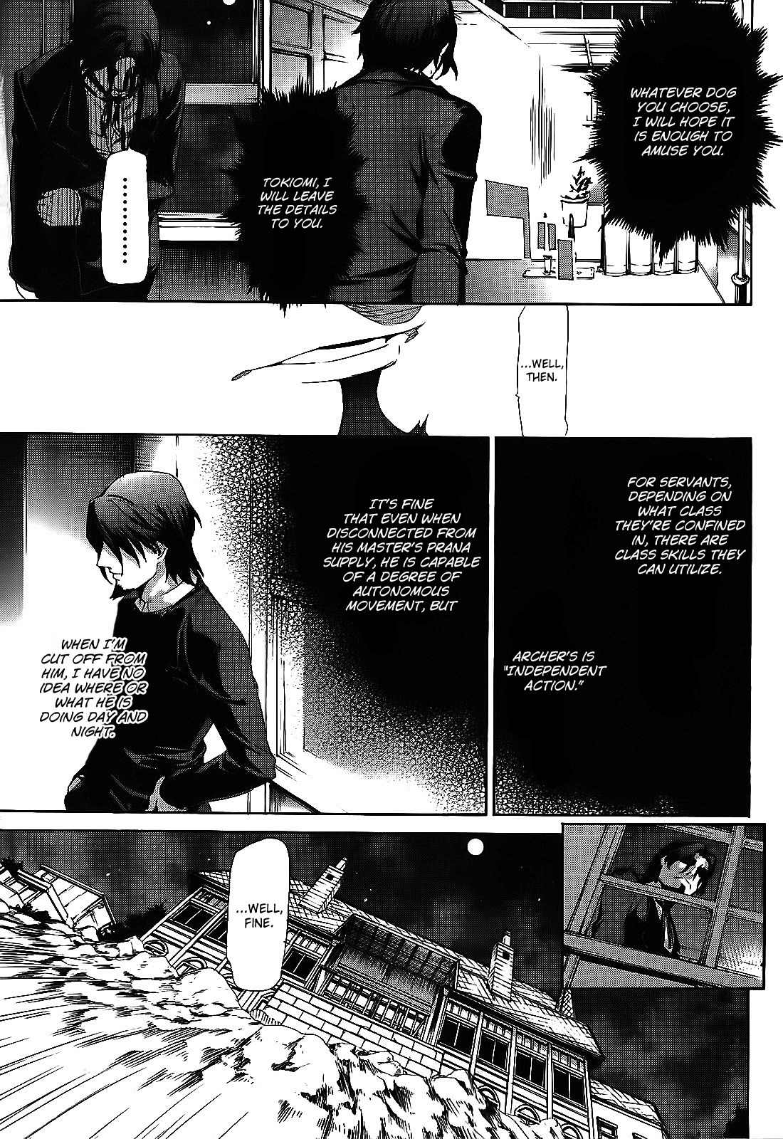 Fate/Zero Chapter 4 page 13 - Chapter 4