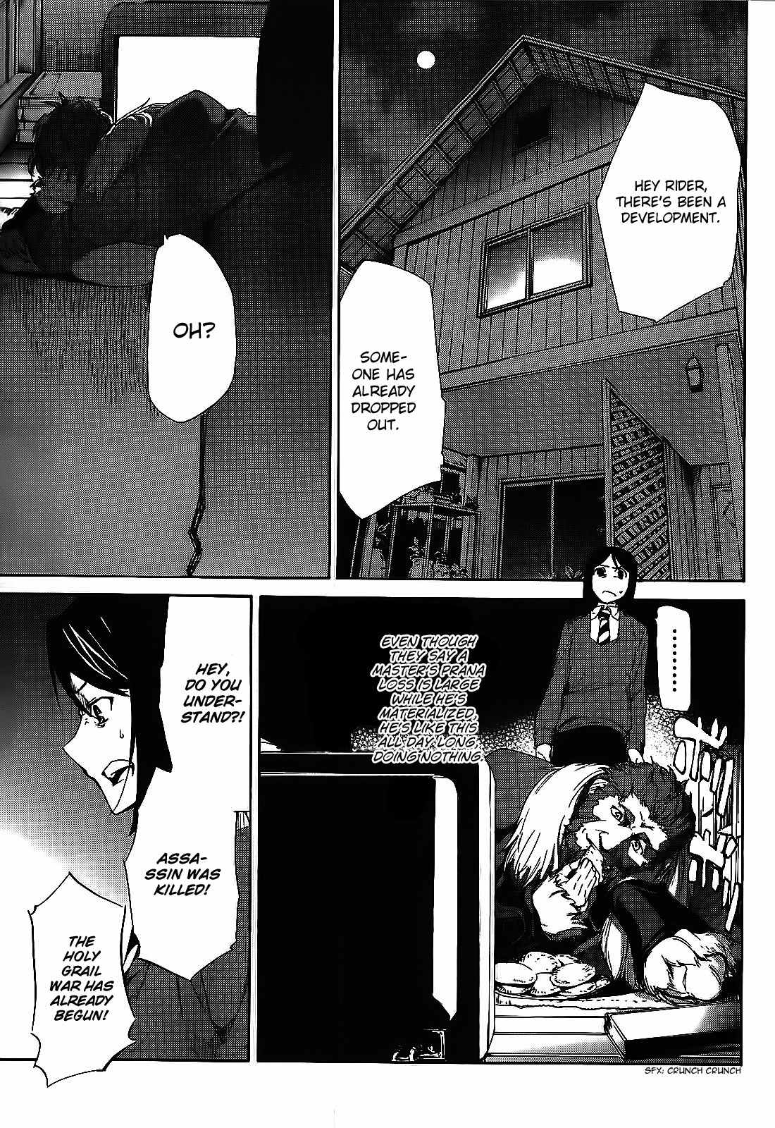 Fate/Zero Chapter 4 page 15 - Chapter 4