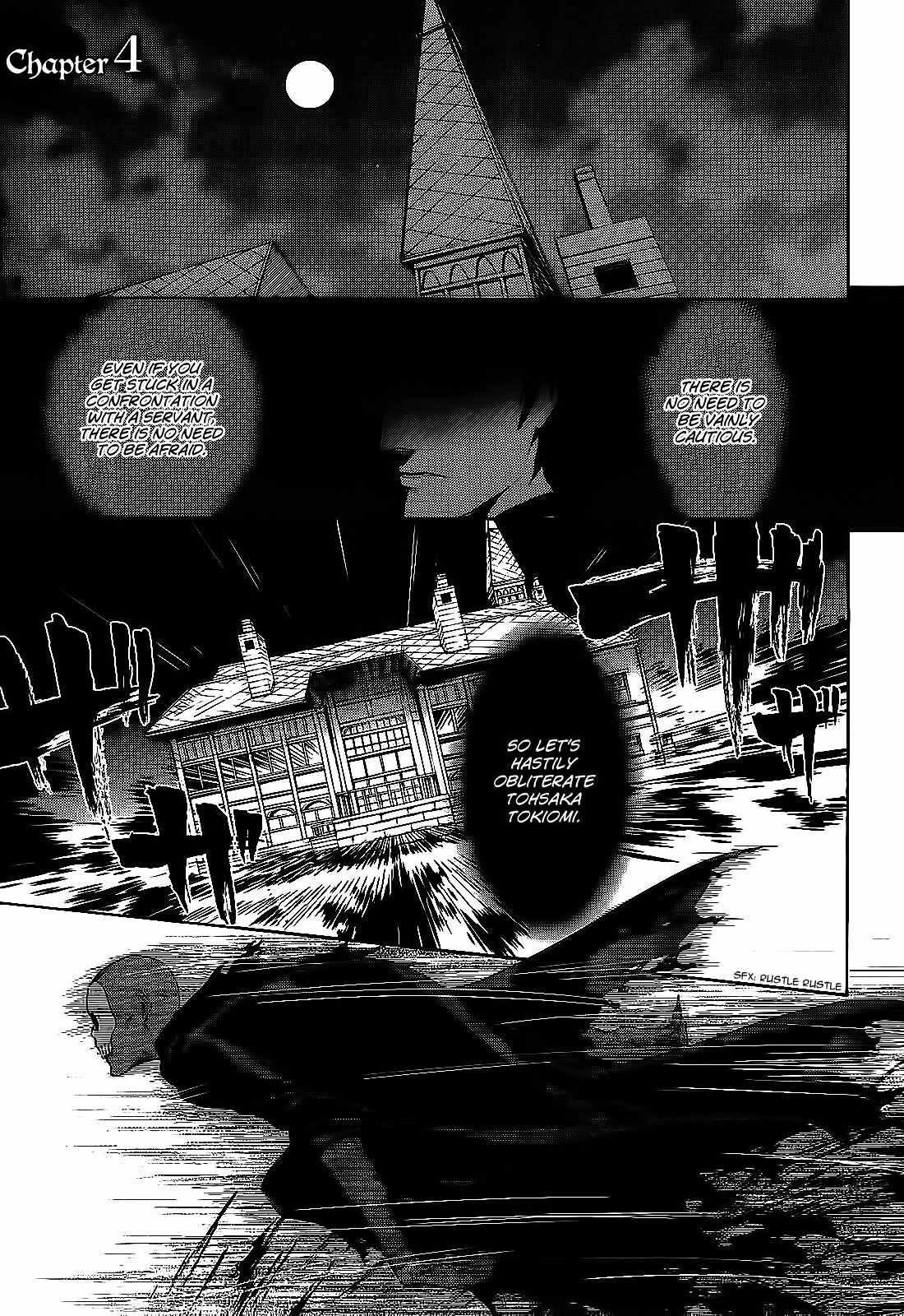 Fate/Zero Chapter 4 page 2 - Chapter 4