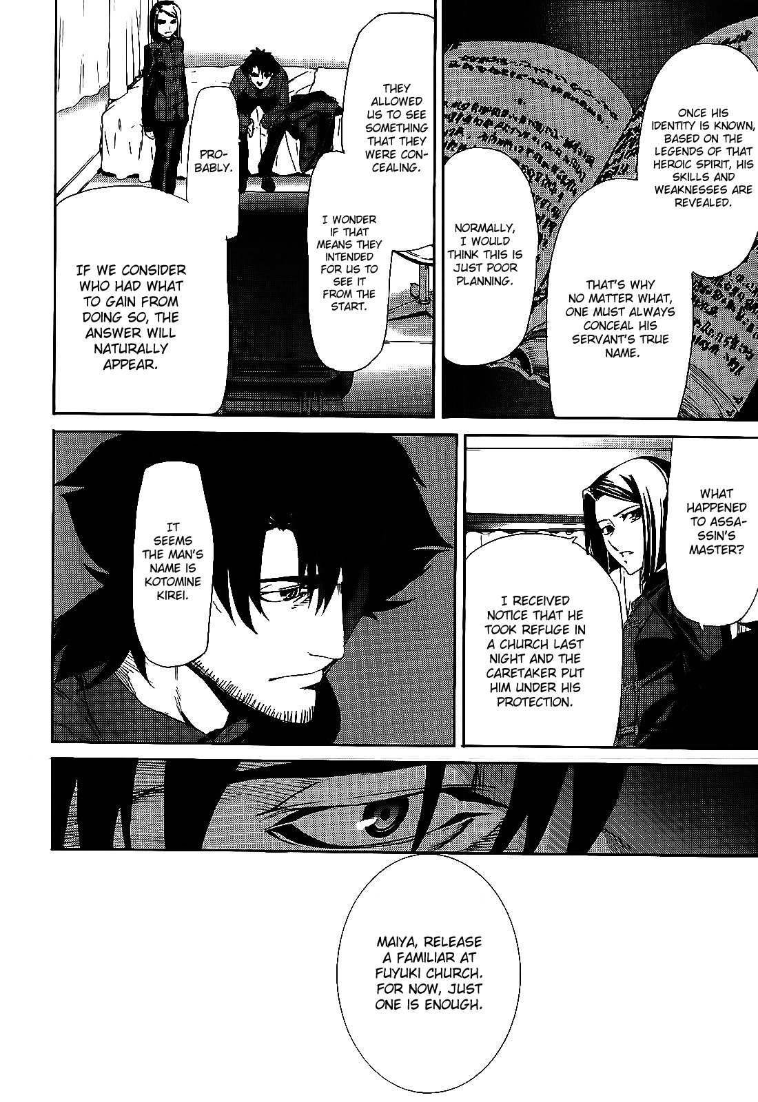Fate/Zero Chapter 4 page 28 - Chapter 4