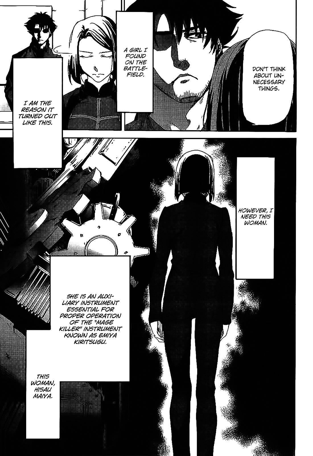 Fate/Zero Chapter 4 page 39 - Chapter 4