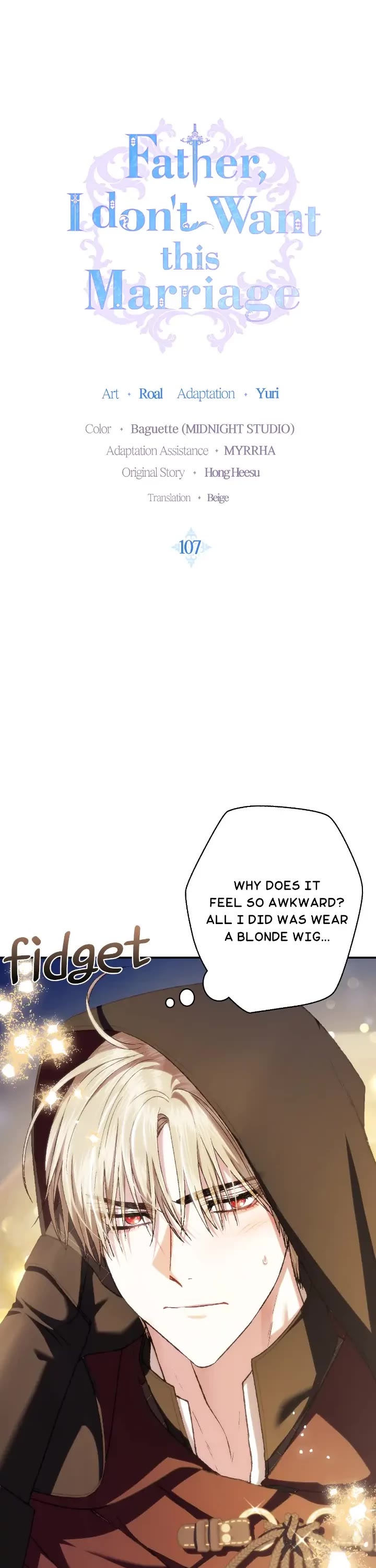 Father, I Don’t Want to Get Married! Chapter 107 page 1 - Chapter 107