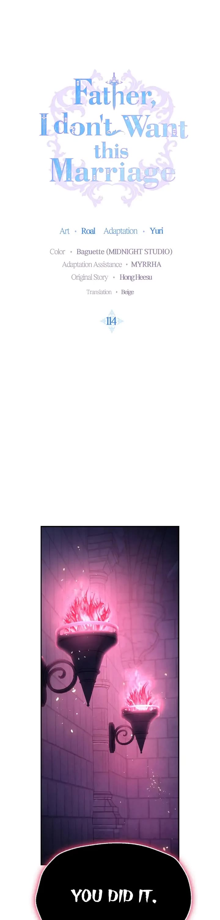 Father, I Don’t Want to Get Married! Chapter 114 page 1 - Chapter 114