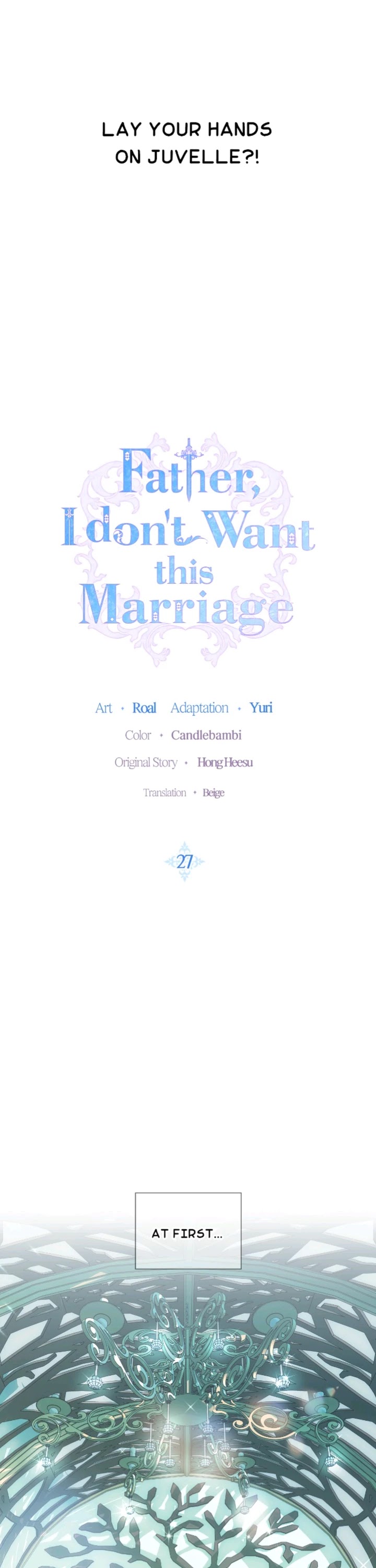 Father, I Don’t Want to Get Married! Chapter 27 page 4 - Chapter 27