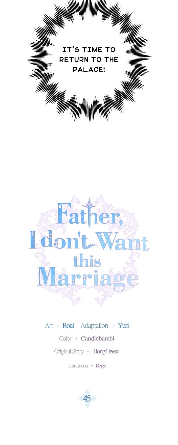 Father, I Don’t Want to Get Married! Chapter 45 page 4 - Chapter 45