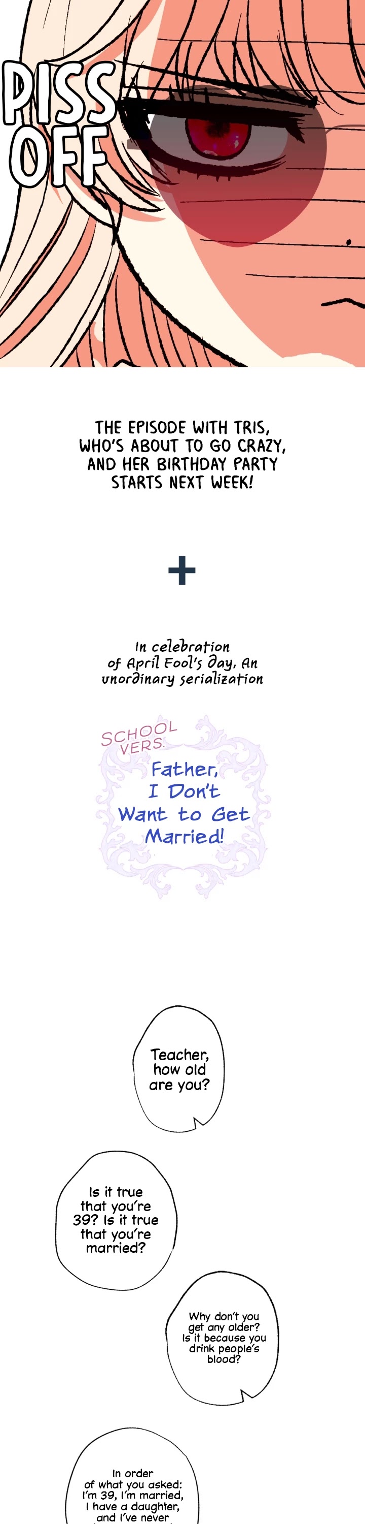 Father, I Don’t Want to Get Married! Chapter 68 page 59 - Chapter 68